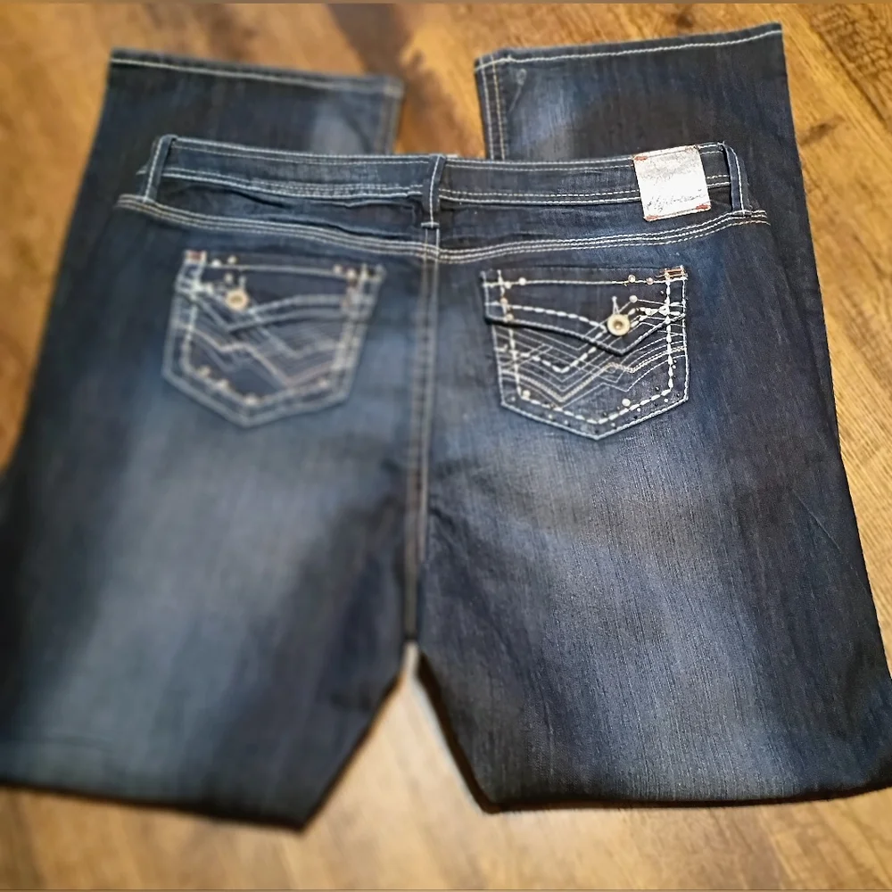 Hydraulic Brand Women's Jeans Size 20 "Nolita" Curvy Slim Boot Cut Pre-owned - Picture 6 of 11